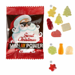 Fruchtgummi Standard 10 g Weihnachten | konventionelles Tütchen