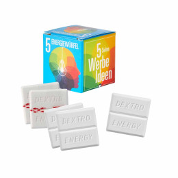 Mini Promo-Würfel mit Dextro Energy