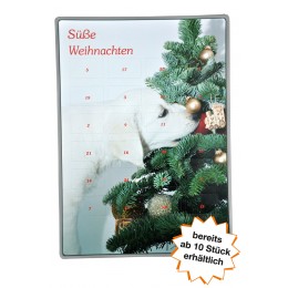 Adventskalender Easy Hund mit Tanne