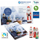 Süßes Briefchen mit Mini Schoki-Weihnachtsmännchen Standard