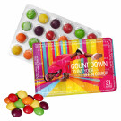 Kleinster Event-Kalender der Welt mit Skittles